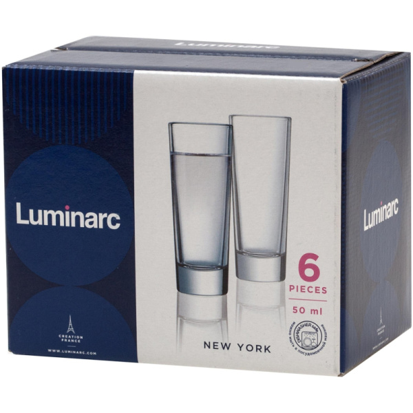 Набор стопок НЬЮ-ЙОРК 6шт 50мл (H5018)